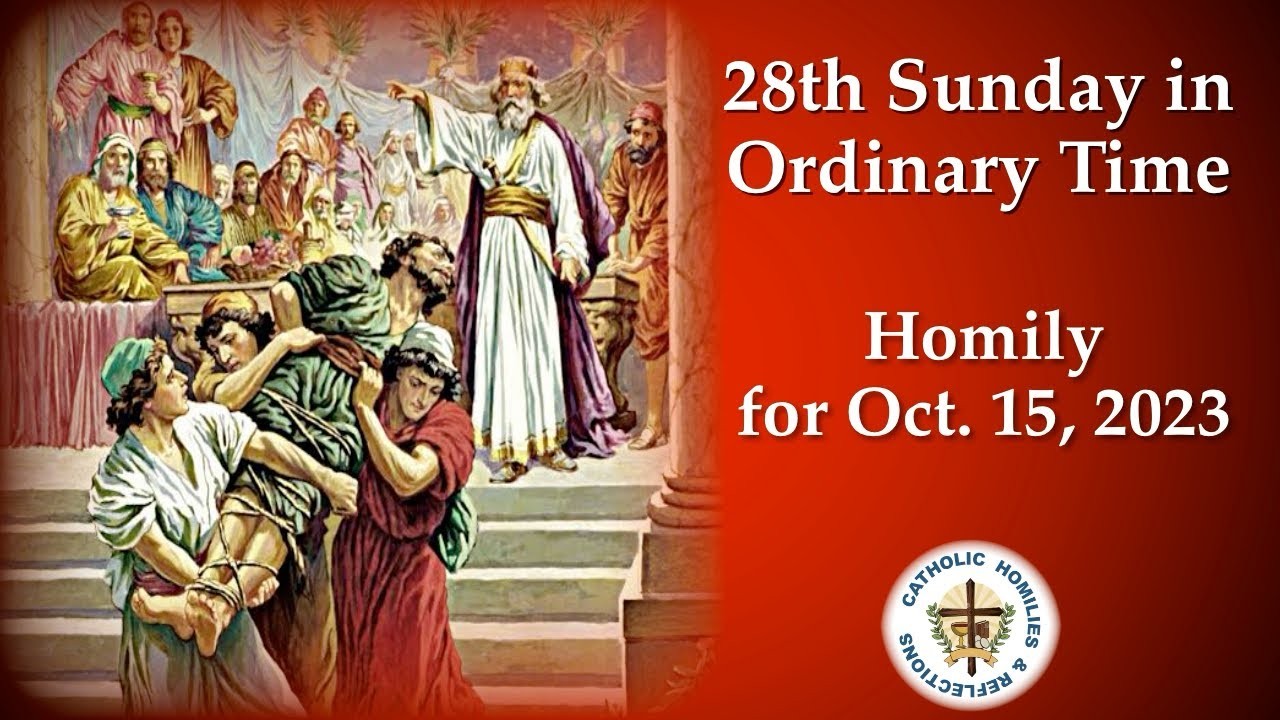 ข้อคิดในมิสซา วันอาทิตย์ที่ 15 ตุลาคม ค.ศ.2023