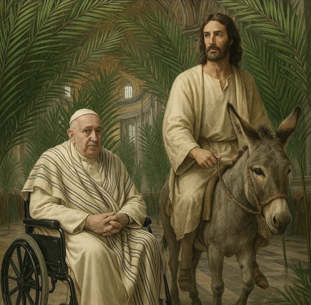 เรากำลังเดินอยู่ในสัปดาห์ศักดิ์สิทธิ์โดยตามรอยเท้าของพระเยซู