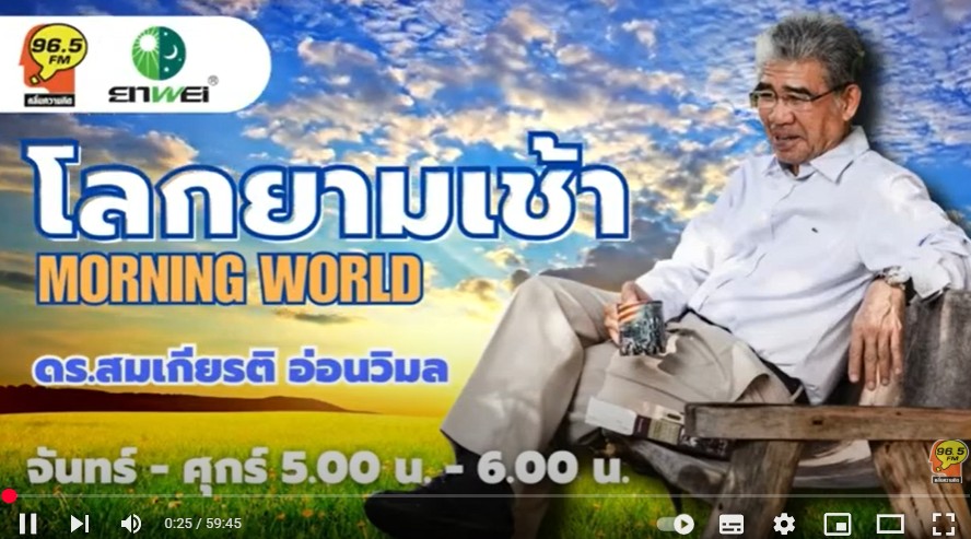 FM 96.5 | โลกยามเช้า | สมเด็จพระสันตะปาปาฟรานซิส | 22 เม.ย. 68
