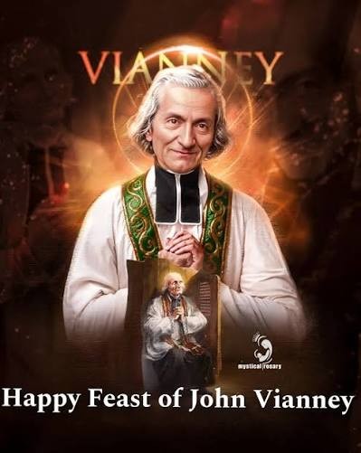 นักบุญยอห์น มารีย์ เวียนเนย์ (St. John Mary Vianney) ศต 18-19 พระสงฆ์ เจ้าอาวาสผู้ศักดิ์สิทธิ์